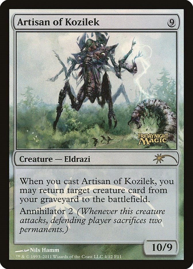Image for Artisan of Kozilek (4) [FNM Promos] - Magic: The Gathering