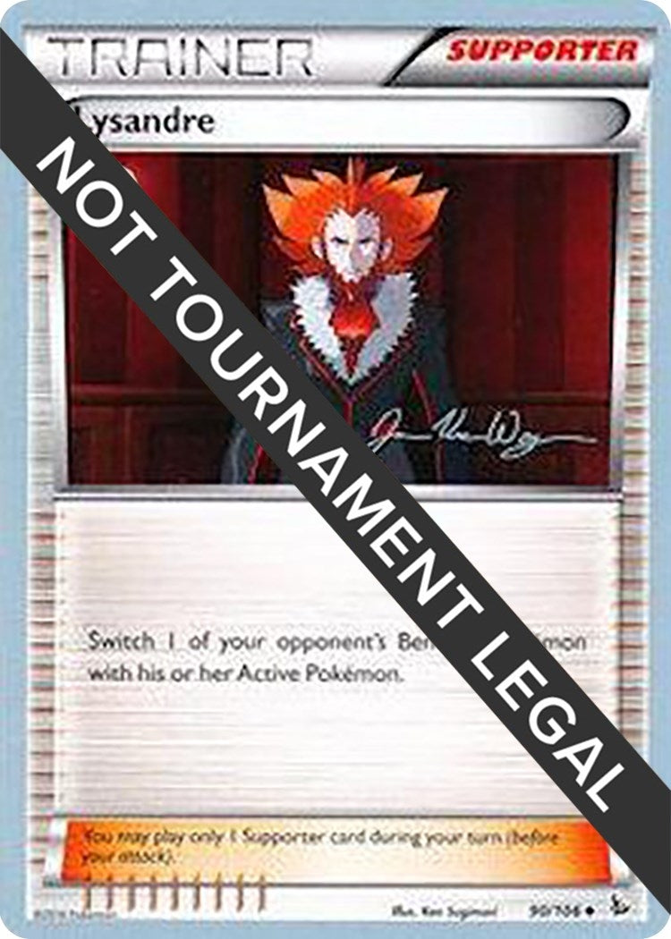 Image for Lysandre - 2015 (Jacob Van Wagner) (90/106) [World Championship Decks] - Pokemon