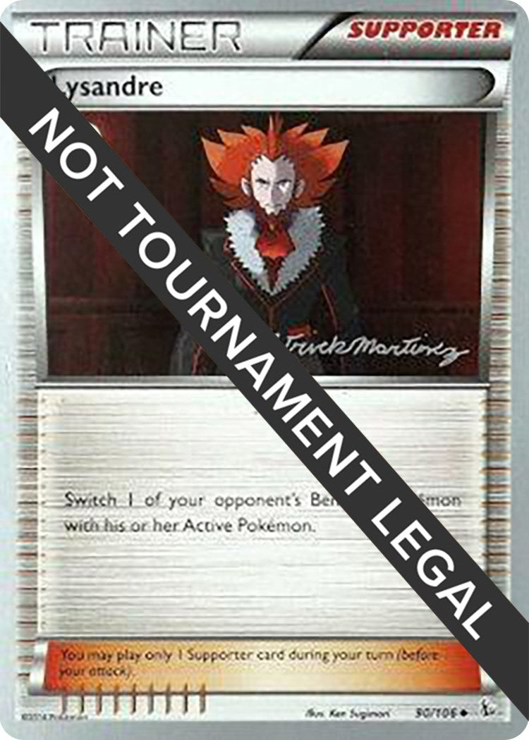 Image for Lysandre - 2015 (Patrick Martinez) (90/106) [World Championship Decks] - Pokemon
