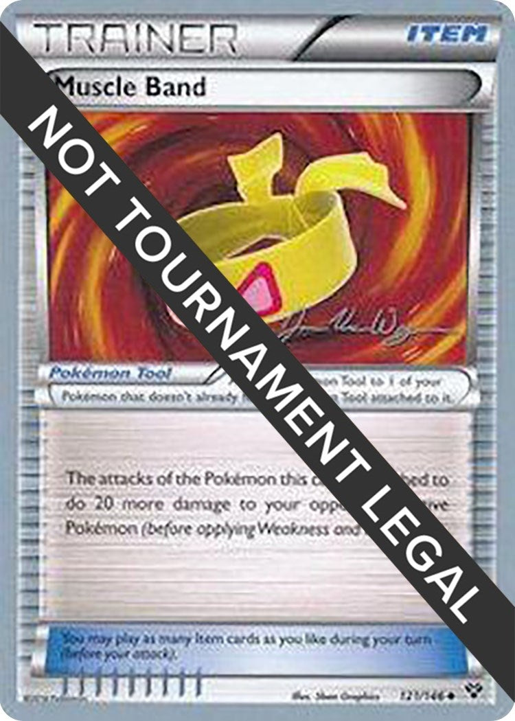 Image for Muscle Band - 2015 (Jacob Van Wagner) (121/146) [World Championship Decks] - Pokemon