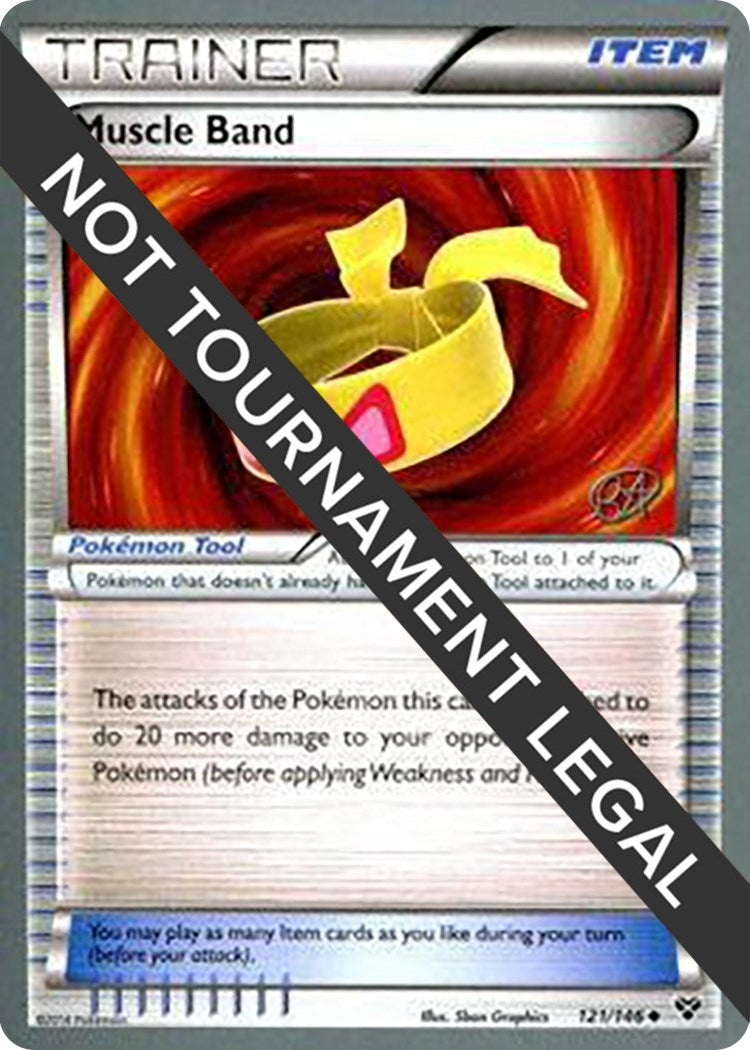 Image for Muscle Band - 2015 (Rowan Stavenow) (121/146) [World Championship Decks] - Pokemon