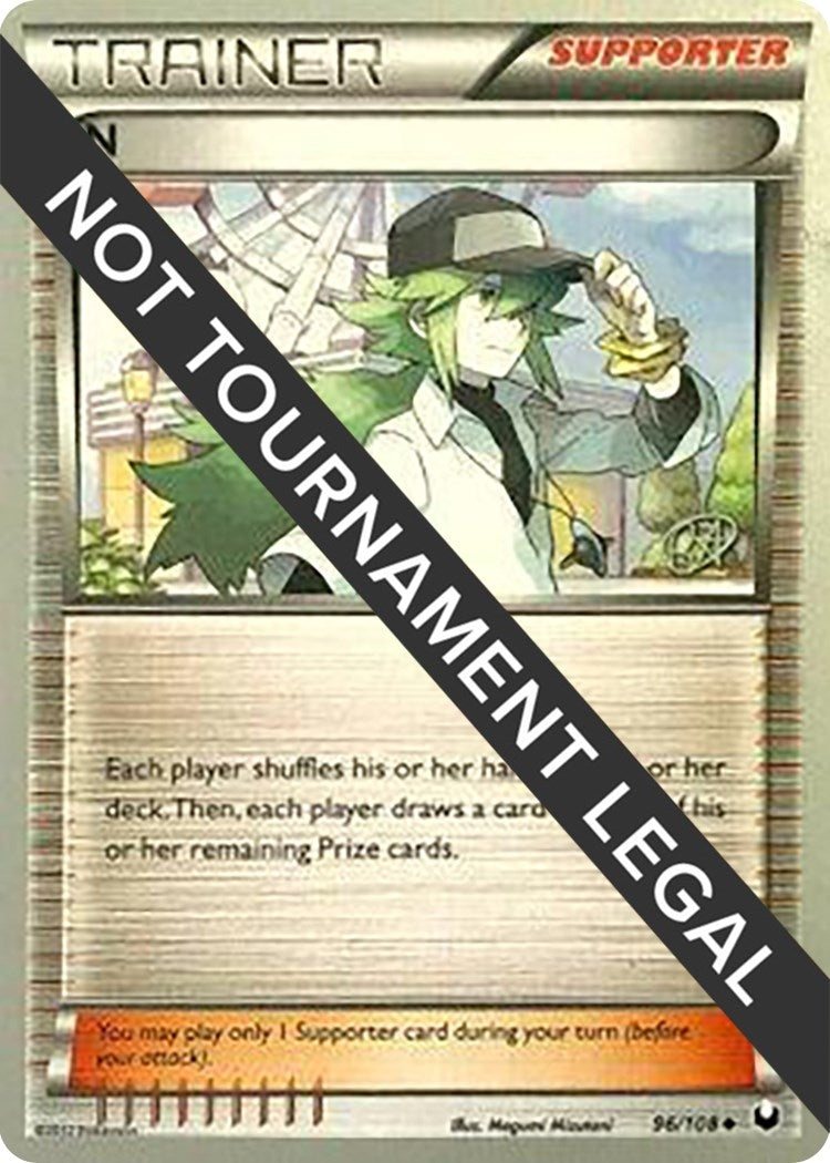 Image for N - 2015 (Rowan Stavenow) (96/108) [World Championship Decks] - Pokemon