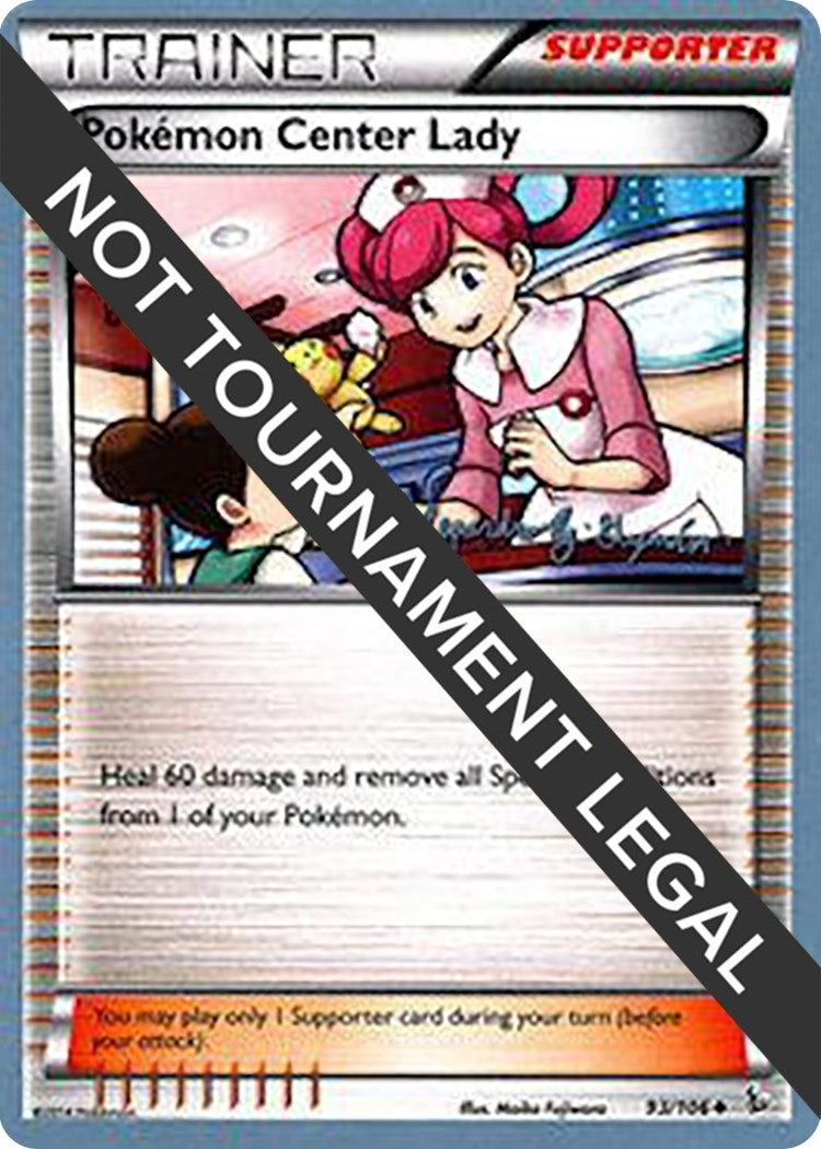 Image for Pokemon Center Lady - 2015 (Alejandro Ng-Guzman) (93/106) [World Championship Decks] - Pokemon