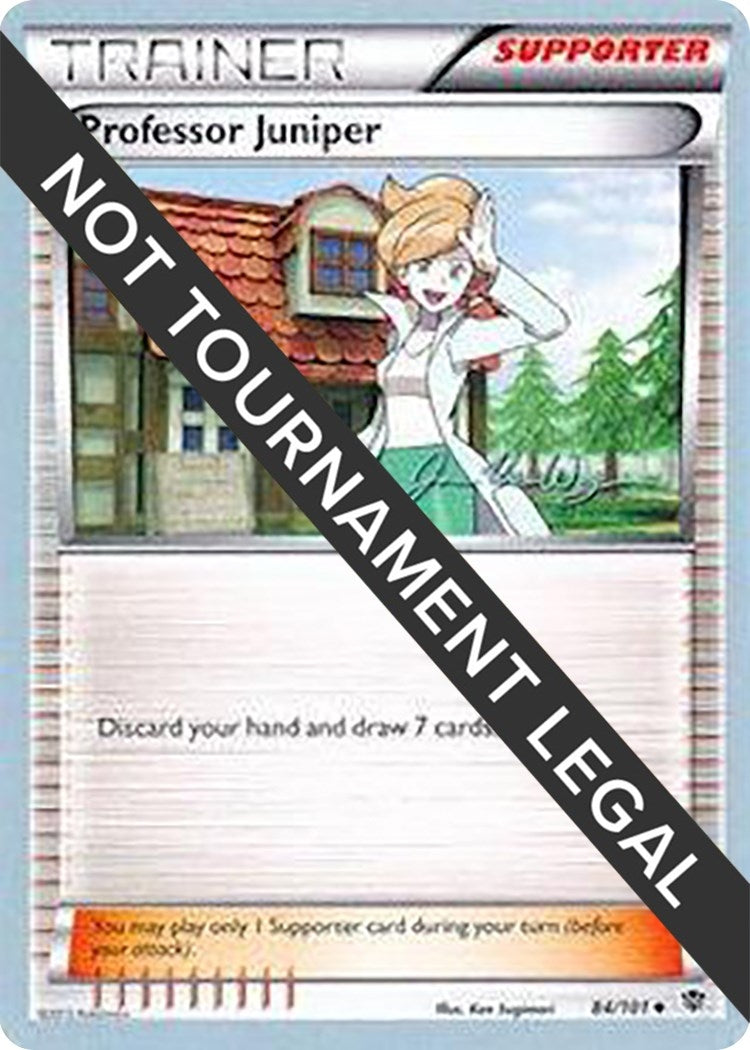 Image for Professor Juniper - 2015 (Jacob Van Wagner) (84/101) [World Championship Decks] - Pokemon