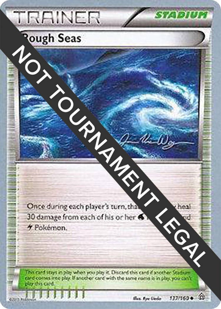 Image for Rough Seas - 2015 (Jacob Van Wagner) (137/160) [World Championship Decks] - Pokemon
