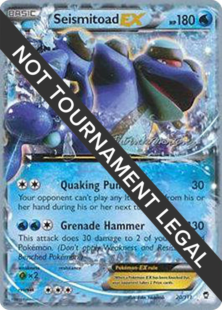 Image for Seismitoad EX - 2015 (Patrick Martinez) (20/111) [World Championship Decks] - Pokemon