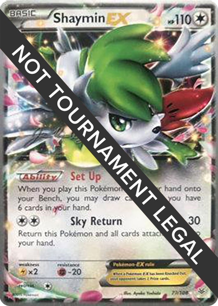 Image for Shaymin EX - 2015 (Jacob Van Wagner) (77/108) [World Championship Decks] - Pokemon