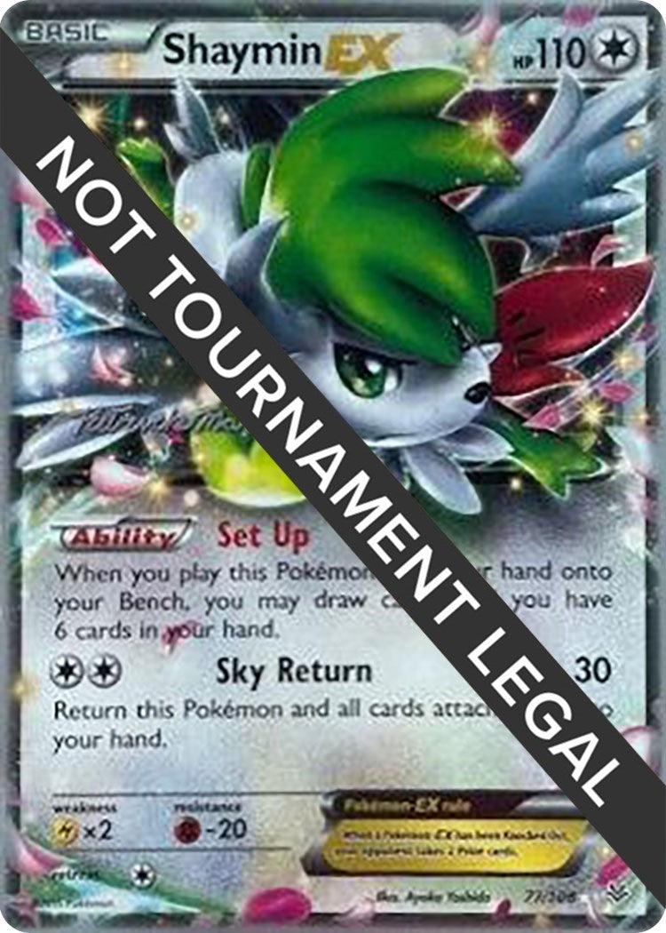 Image for Shaymin EX - 2015 (Patrick Martinez) (77/108) [World Championship Decks] - Pokemon