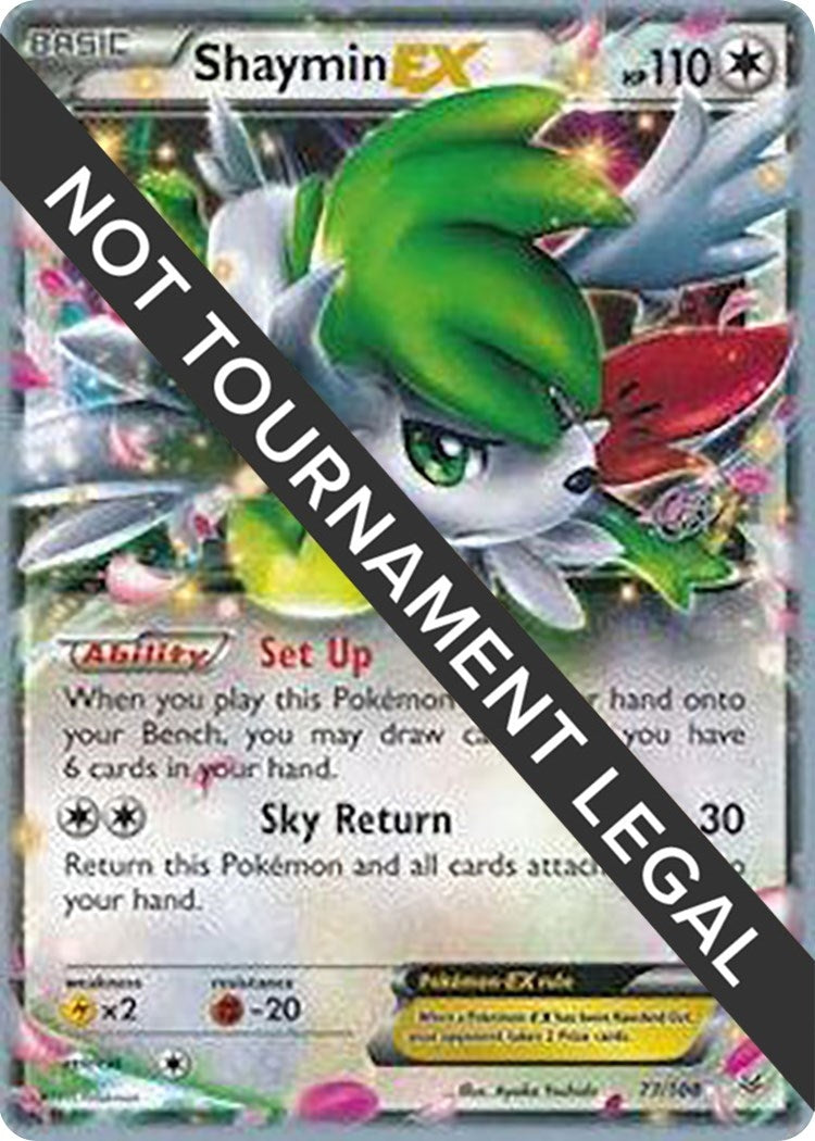 Image for Shaymin EX - 2015 (Rowan Stavenow) (77/108) [World Championship Decks] - Pokemon