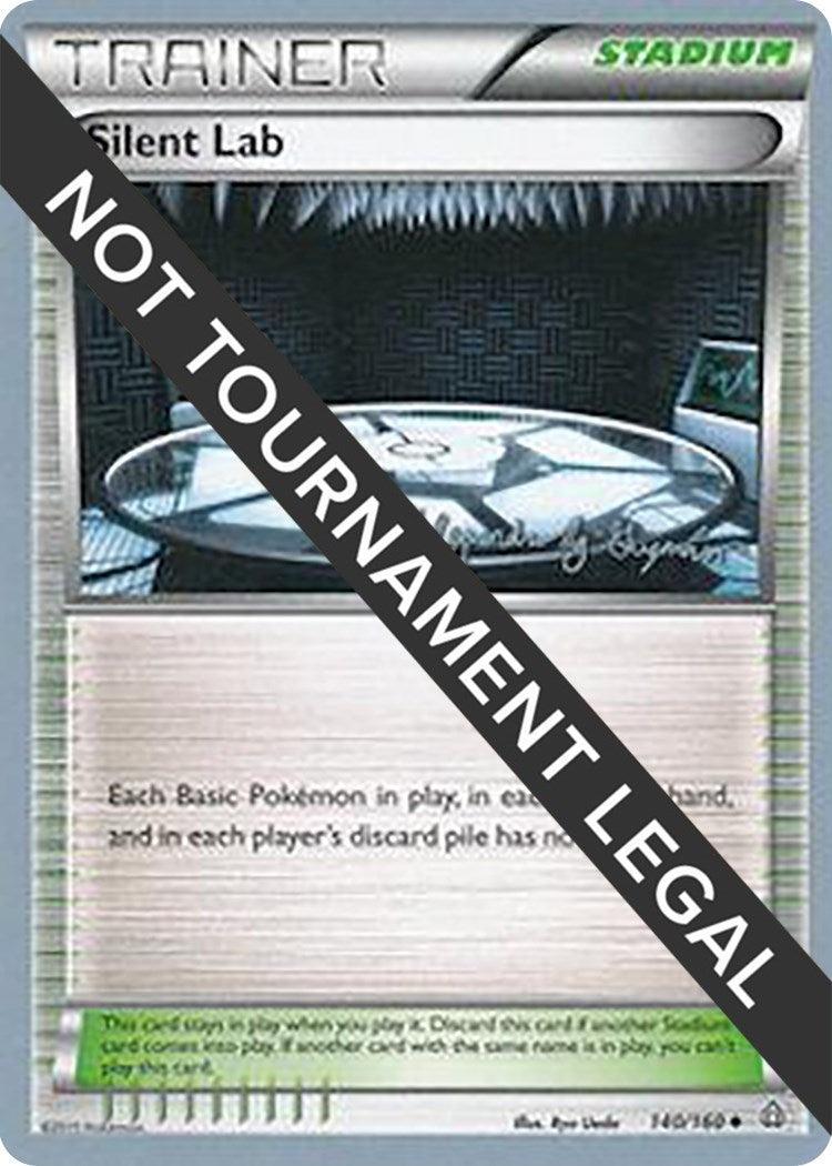 Image for Silent Lab - 2015 (Alejandro Ng-Guzman) (140/160) [World Championship Decks] - Pokemon