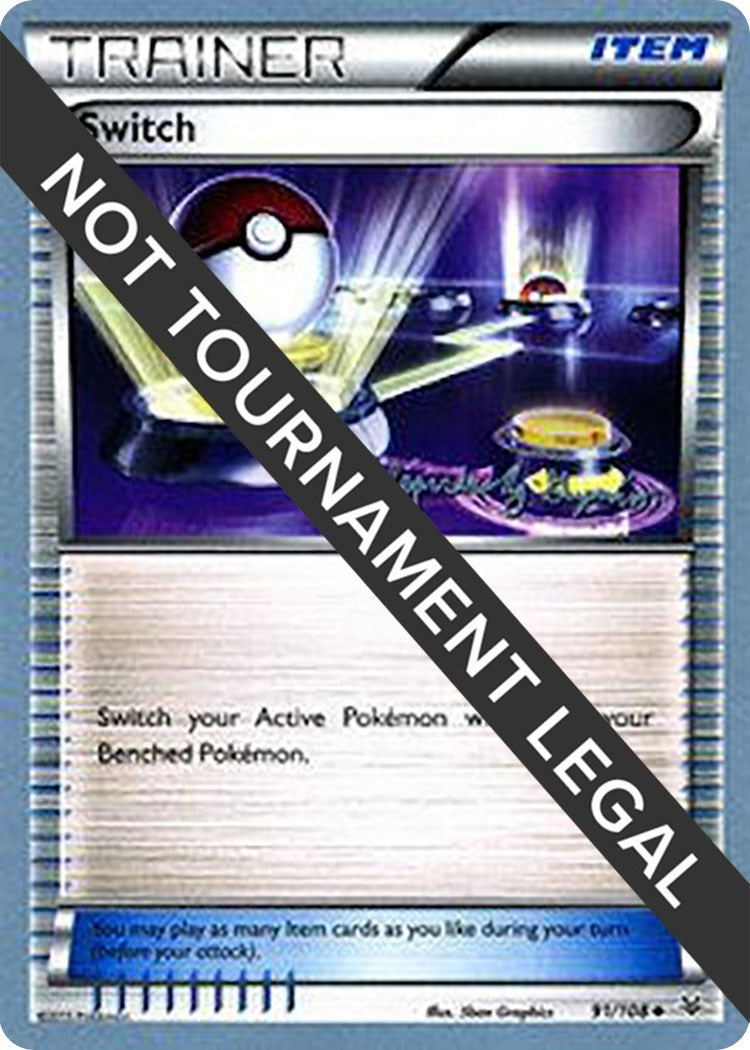 Image for Switch - 2015 (Alejandro Ng-Guzman) (91/102) [World Championship Decks] - Pokemon