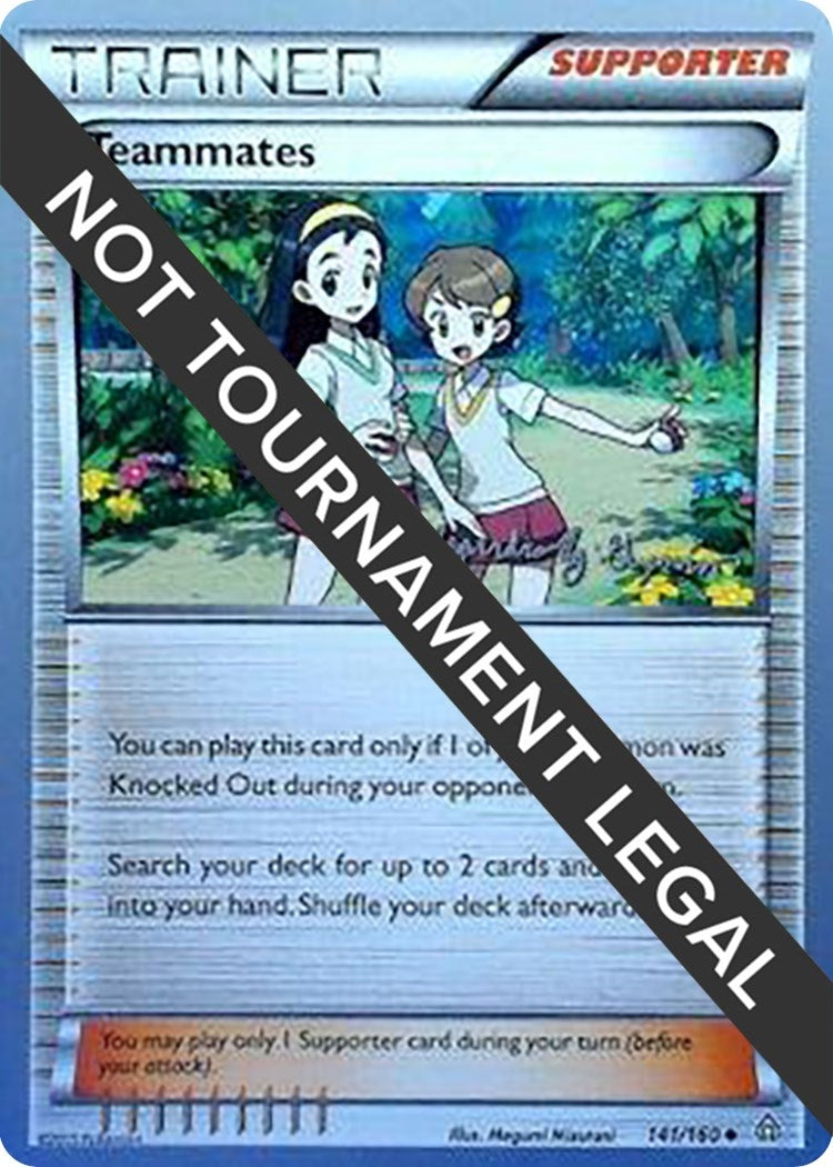Image for Teammates - 2015 (Alejandro Ng-Guzman) (141/160) [World Championship Decks] - Pokemon
