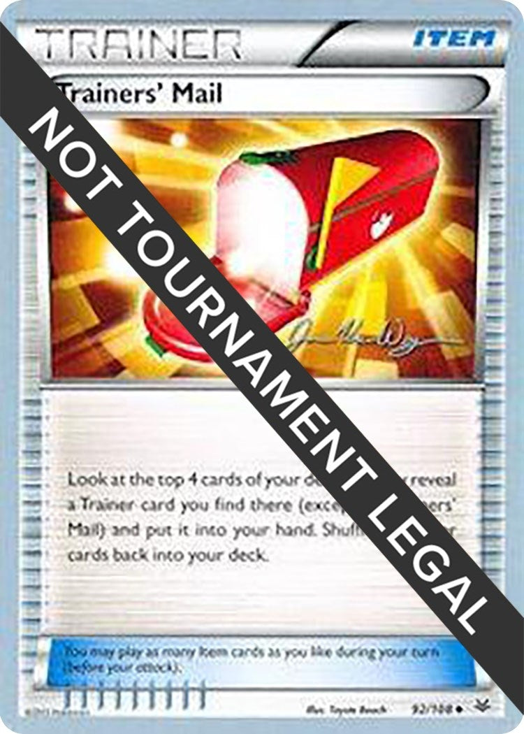 Image for Trainers' Mail - 2015 (Jacob Van Wagner) (92/108) [World Championship Decks] - Pokemon
