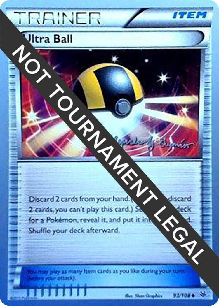 Image for Ultra Ball - 2015 (Alejandro Ng-Guzman) (93/108) [World Championship Decks] - Pokemon