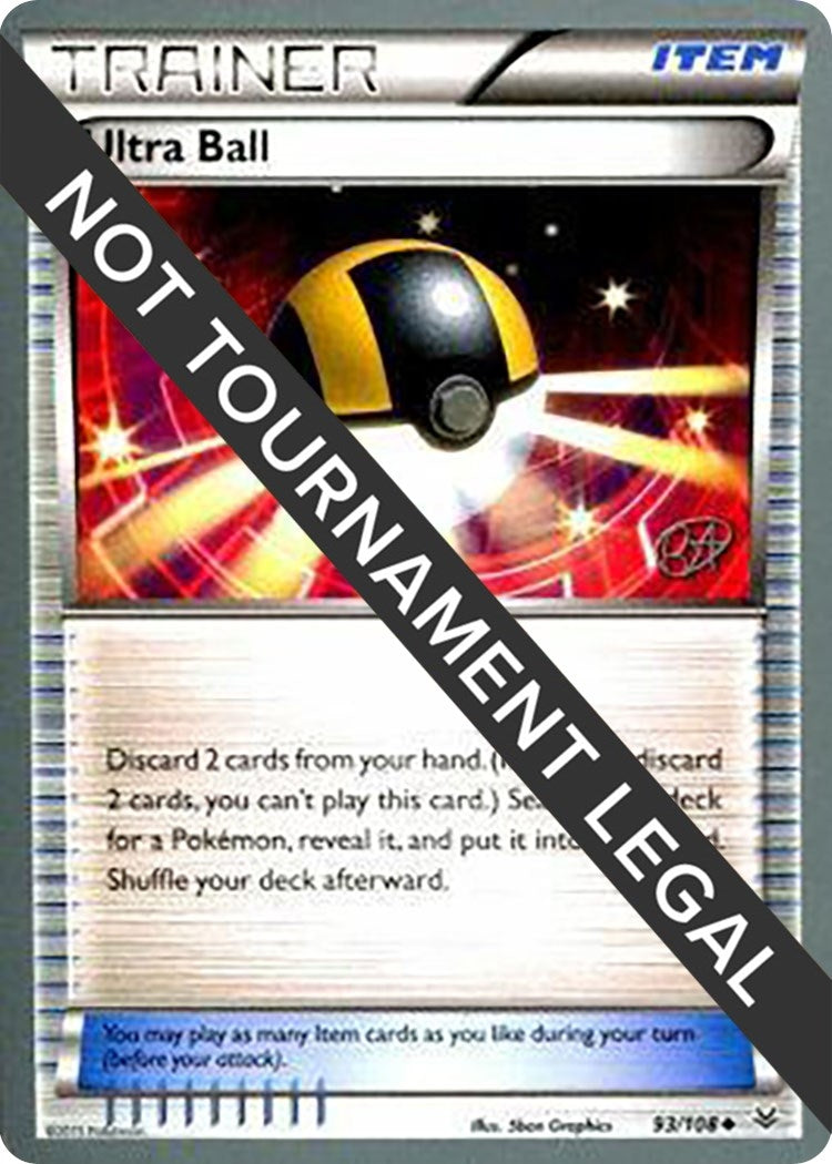 Image for Ultra Ball - 2015 (Rowan Stavenow) (93/108) [World Championship Decks] - Pokemon
