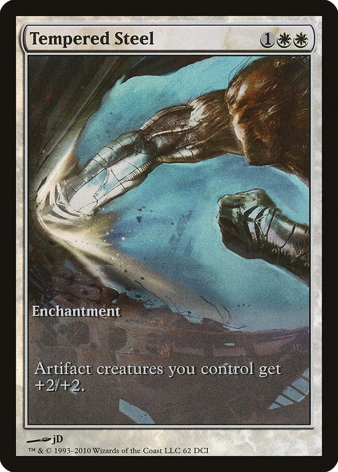 Image for Tempered Steel (62) [Game Day & Store Championship Promos] - Magic: The Gathering