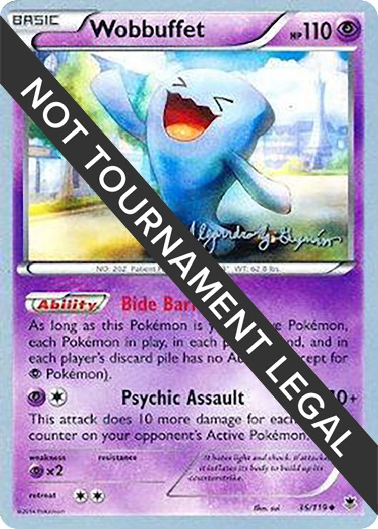 Image for Wobbuffet - 2015 (Alejandro Ng-Guzman) (36/119) [World Championship Decks] - Pokemon