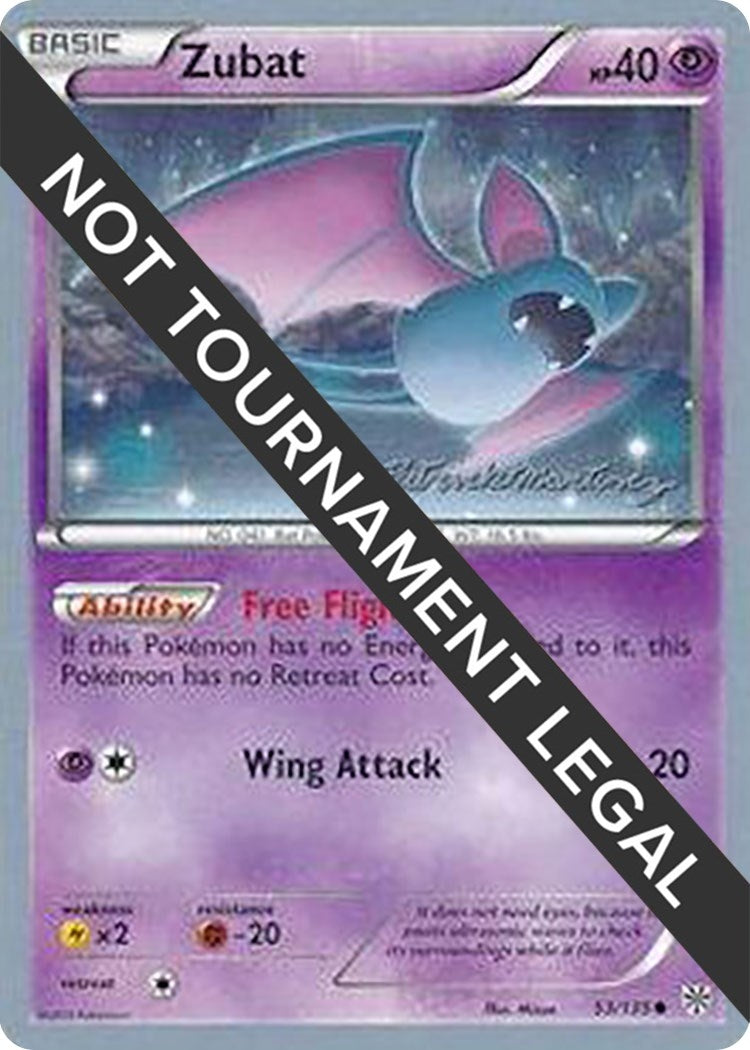 Image for Zubat - 2015 (Patrick Martinez) (53/135) [World Championship Decks] - Pokemon