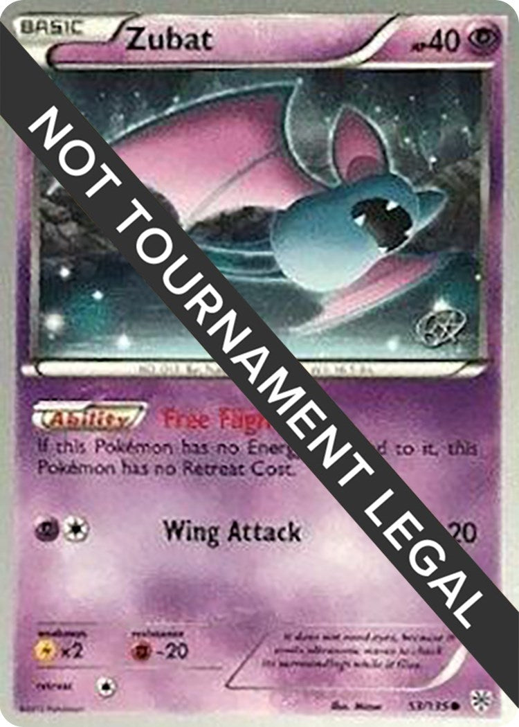 Image for Zubat - 2015 (Rowan Stavenow) (53/135) [World Championship Decks] - Pokemon