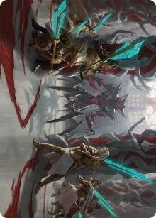 Image for Goldwardens' Gambit Art Card (29) [Phyrexia: All Will Be One] - Magic: The Gathering