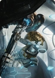 Image for Myr Kinsmith Art Card (56) [Phyrexia: All Will Be One] - Magic: The Gathering