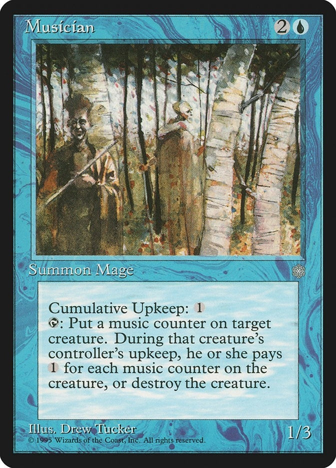 Image for Musician [Ice Age] - Magic: The Gathering