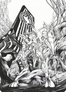 Image for Lukka, Bound to Ruin Art Card (79) [Phyrexia: All Will Be One] - Magic: The Gathering