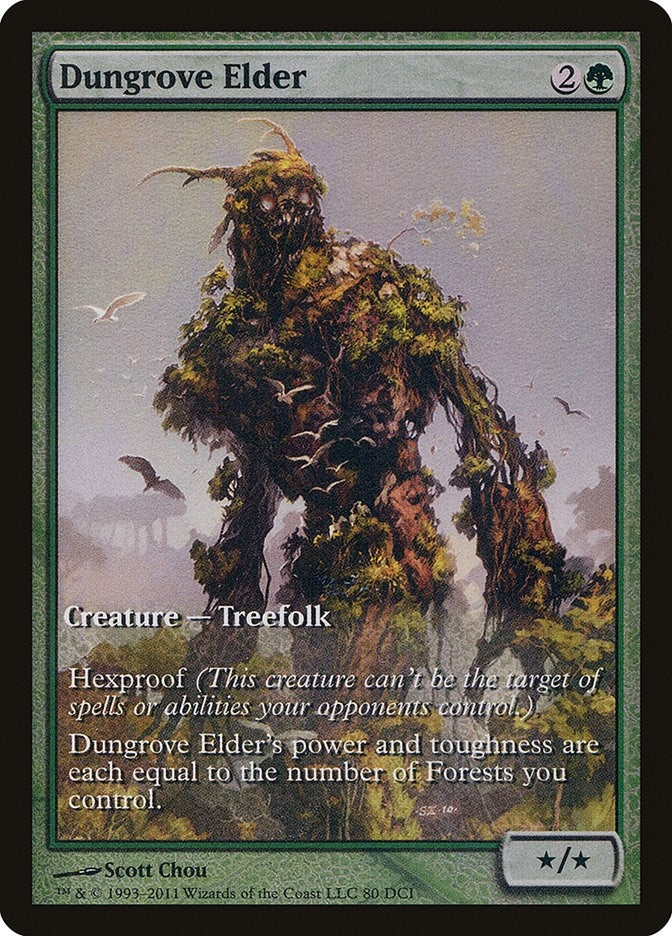 Image for Dungrove Elder (171) [Game Day & Store Championship Promos] - Magic: The Gathering