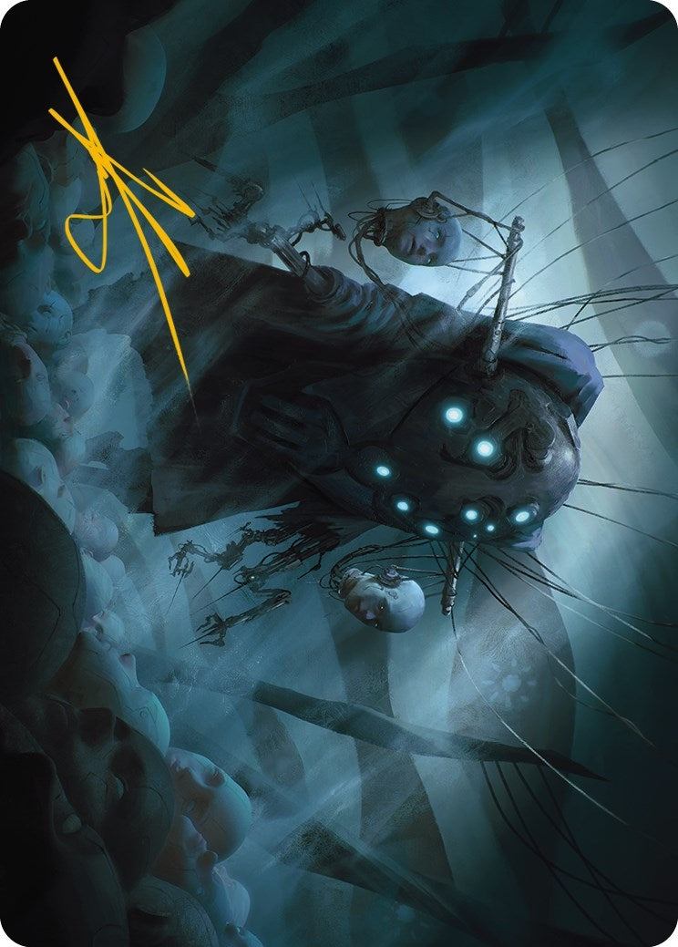 Image for Meldweb Curator Art Card (Gold-Stamped Signature) (16) [Phyrexia: All Will Be One] - Magic: The Gathering