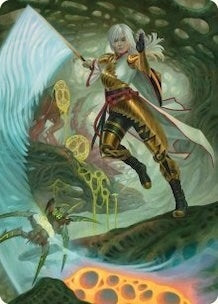 Image for The Eternal Wanderer Art Card (3) [Phyrexia: All Will Be One] - Magic: The Gathering