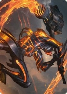 Image for Forgehammer Centurion Art Card (26) [Phyrexia: All Will Be One] - Magic: The Gathering