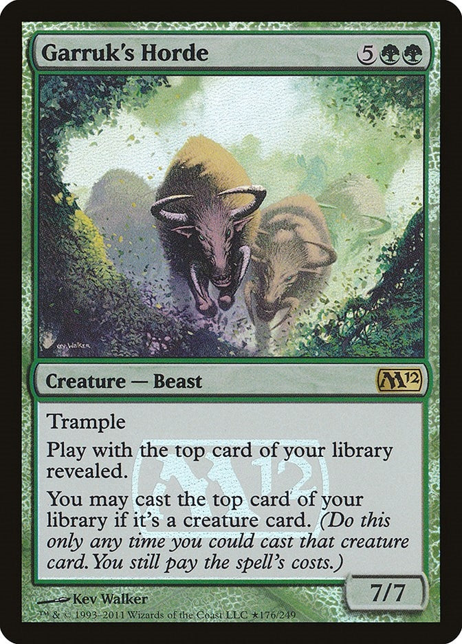 Image for Garruk's Horde (176) [Launch Party & Release Event Promos] - Magic: The Gathering
