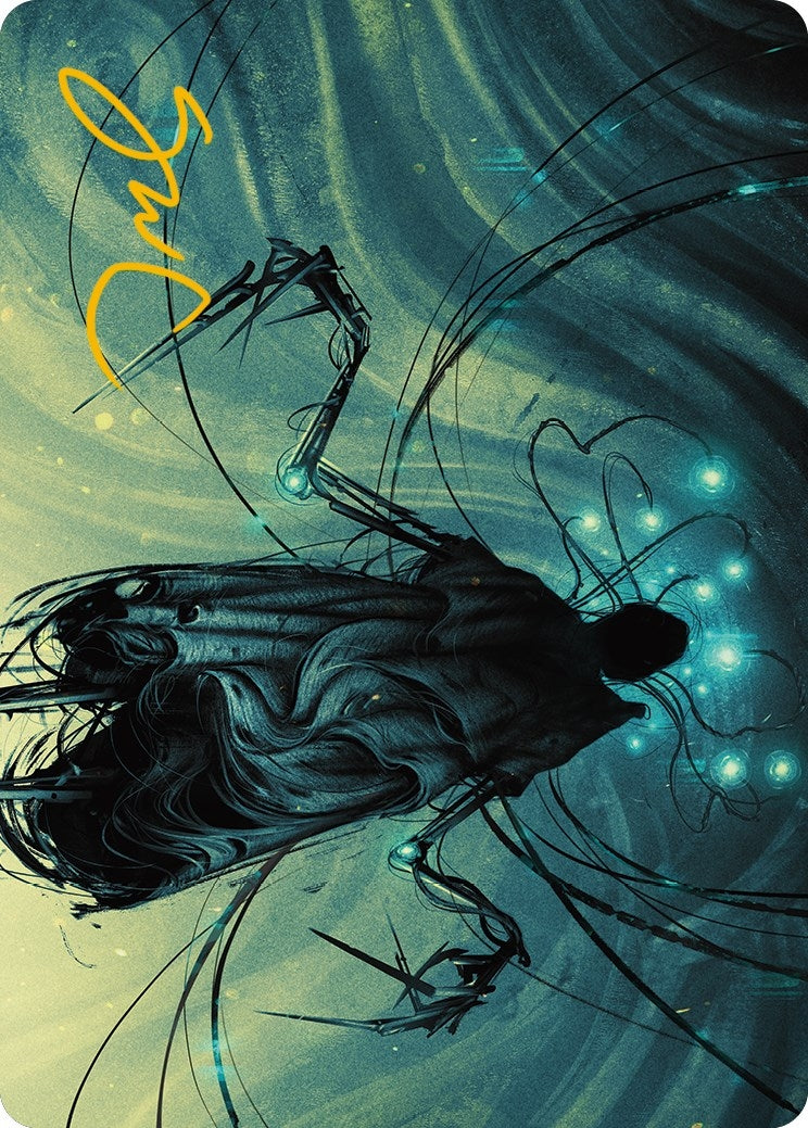 Image for Ichor Synthesizer Art Card (Gold-Stamped Signature) (14) [Phyrexia: All Will Be One] - Magic: The Gathering
