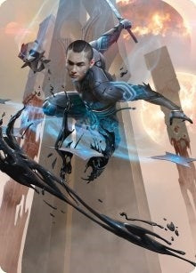 Image for Kaito, Dancing Shadow Art Card (48/81) (48) [Phyrexia: All Will Be One] - Magic: The Gathering