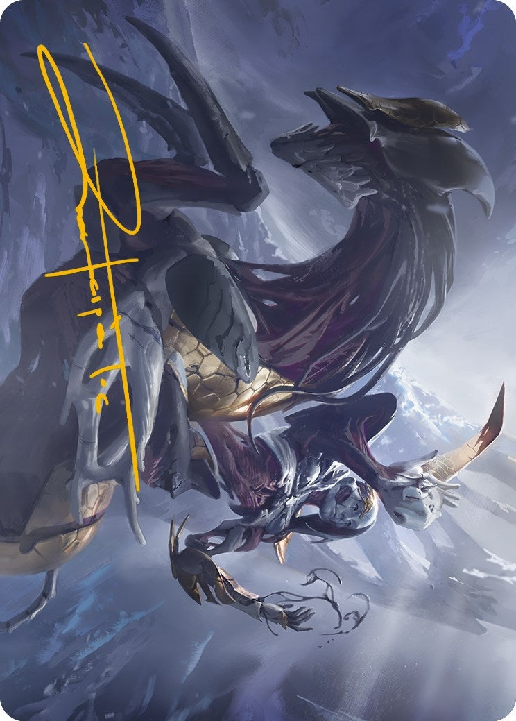 Image for Ria Ivor, Bane of Bladehold Art Card (Gold-Stamped Signature) (53) [Phyrexia: All Will Be One] - Magic: The Gathering