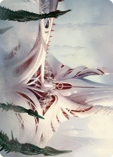 Image for The Fair Basilica Art Card (59) [Phyrexia: All Will Be One] - Magic: The Gathering