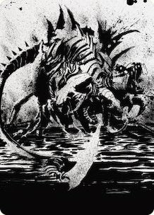 Image for Karumonix, the Rat King Art Card (70) [Phyrexia: All Will Be One] - Magic: The Gathering