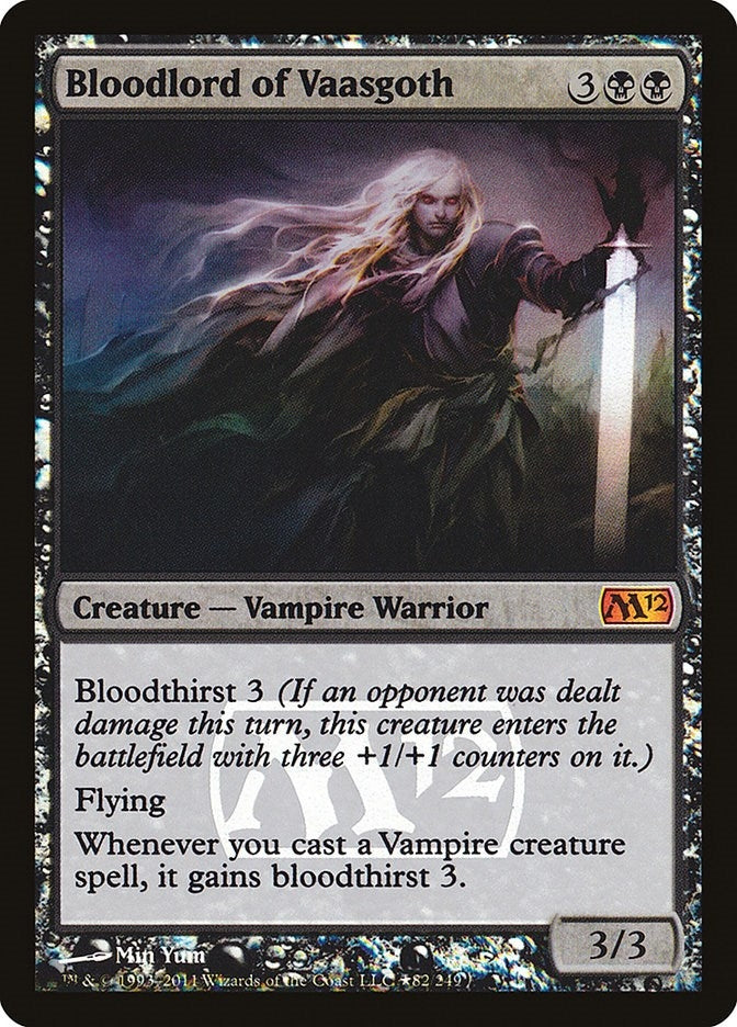 Image for Bloodlord of Vaasgoth (82) [Prerelease Cards] - Magic: The Gathering