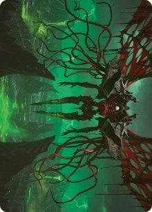 Image for Archfiend of the Dross Art Card (18) [Phyrexia: All Will Be One] - Magic: The Gathering
