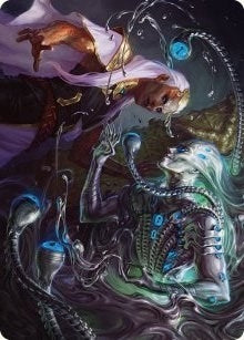 Image for Mirage Mockery Art Card (17) [Phyrexia: All Will Be One] - Magic: The Gathering