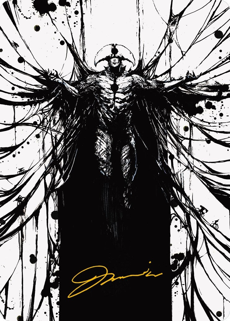 Image for Sinew Dancer Art Card (Gold-Stamped Signature) (66) [Phyrexia: All Will Be One] - Magic: The Gathering