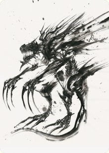 Image for Phyrexian Obliterator Art Card (71) [Phyrexia: All Will Be One] - Magic: The Gathering