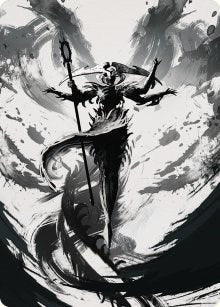 Image for Atraxa, Grand Unifier Art Card (77/81) (77) [Phyrexia: All Will Be One] - Magic: The Gathering