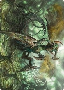 Image for Zopandrel, Hunger Dominus Art Card (44) [Phyrexia: All Will Be One] - Magic: The Gathering