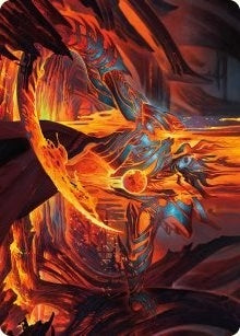 Image for Free From Flesh Art Card (27) [Phyrexia: All Will Be One] - Magic: The Gathering