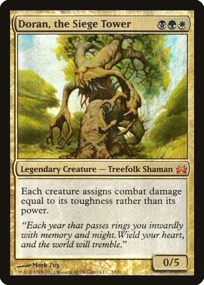 Image for Doran, the Siege Tower (3) [From the Vault: Legends] - Magic: The Gathering