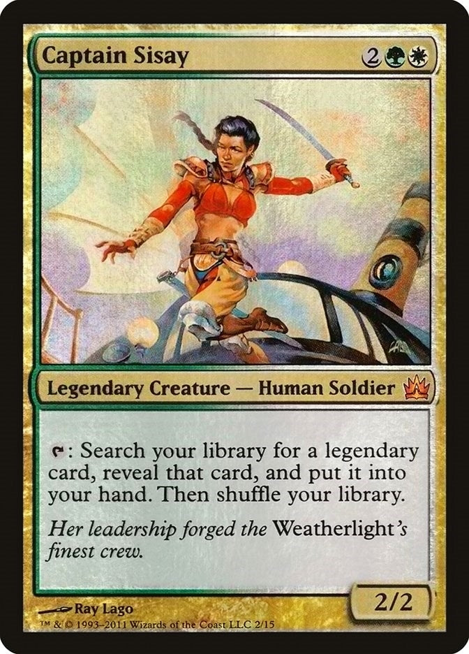 Image for Captain Sisay (2) [From the Vault: Legends] - Magic: The Gathering