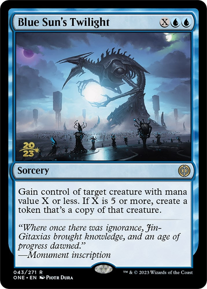 Image for Blue Sun's Twilight (43) [Prerelease Cards] - Magic: The Gathering