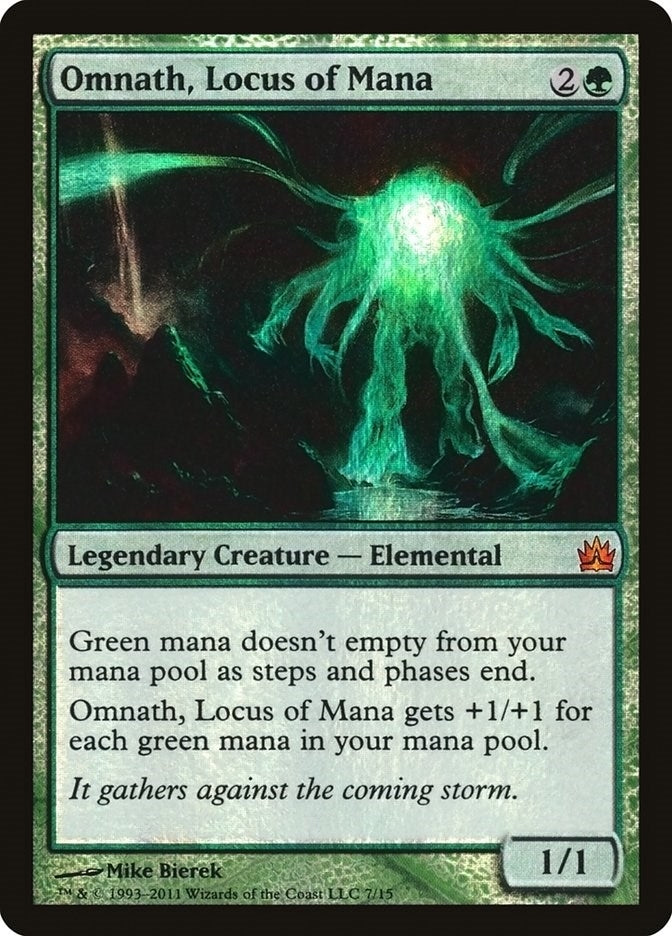 Image for Omnath, Locus of Mana (7) [From the Vault: Legends] - Magic: The Gathering