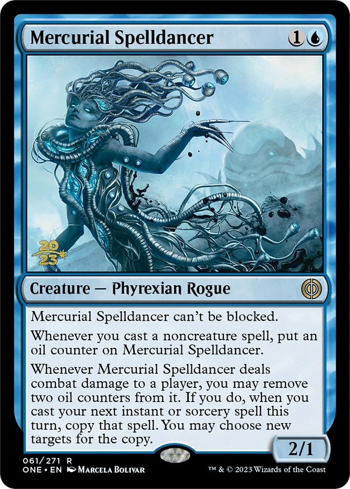 Image for Mercurial Spelldancer (61) [Prerelease Cards] - Magic: The Gathering